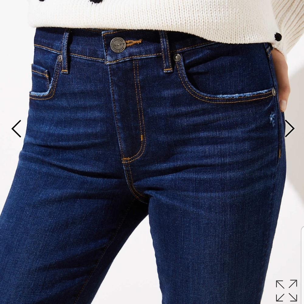 LOFT skinny jeans